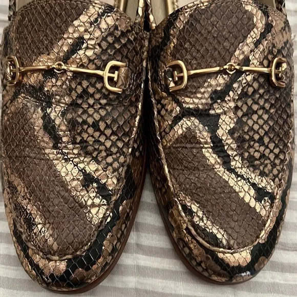 Sam Edelman Loraine in Rose Snake Loafer Size 7.5 - Picture 7 of 7